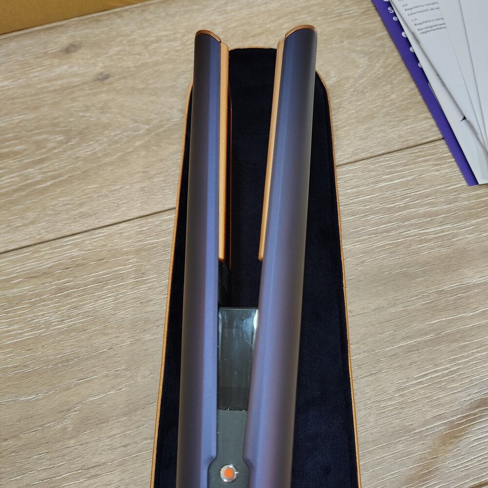 Dyson Airstrait Hair Straightener Dryer Prussian Blue Copper Excellent Condition - Picture 8 of 11